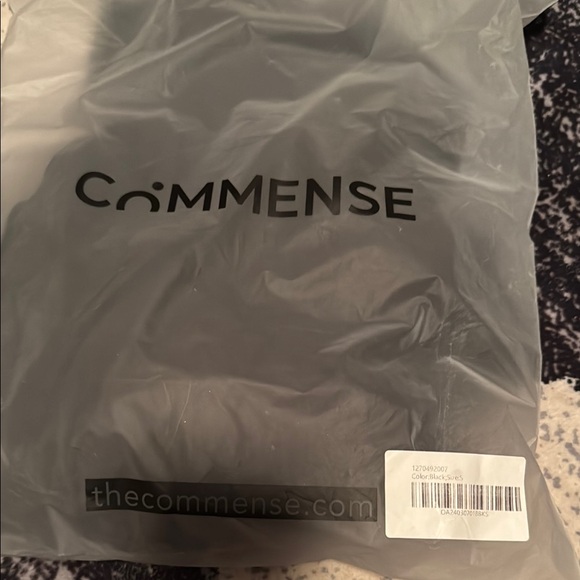 Commense Black Ruffle Sleeveless Top and Short set - Picture 3 of 5